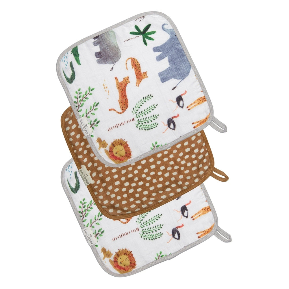 Loulou Lollipop Washcloth 3 Pieces Set