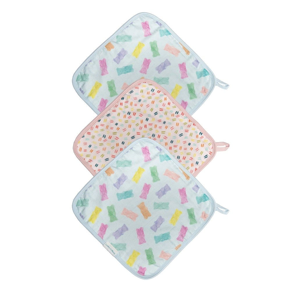 Loulou Lollipop Washcloth 3-Pieces Set