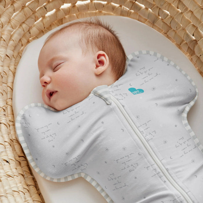 Love To Dream Swaddle Up Cotton 0.2 Tog You Are My Grey