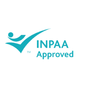 INPAA Approved teal logo with abstract figure, Love To Dream Swaddle Up Transition Bag Original Cotton 1.0 Tog White