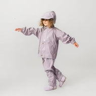 Mini A Ture Matreinar Rain Set Grs Quail Purple
