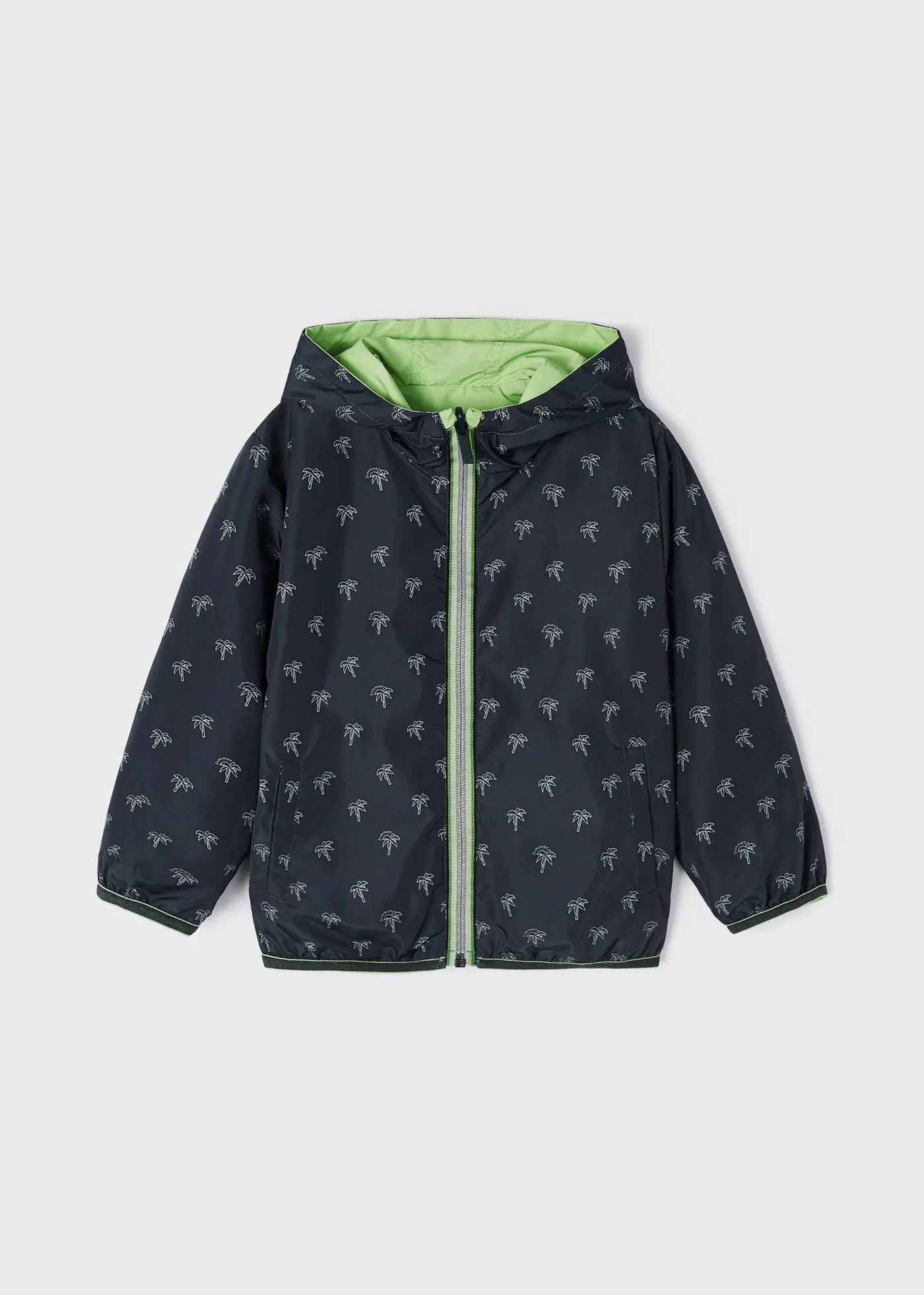 Mayoral Boy Reversible Windbreaker Jacket Lime
