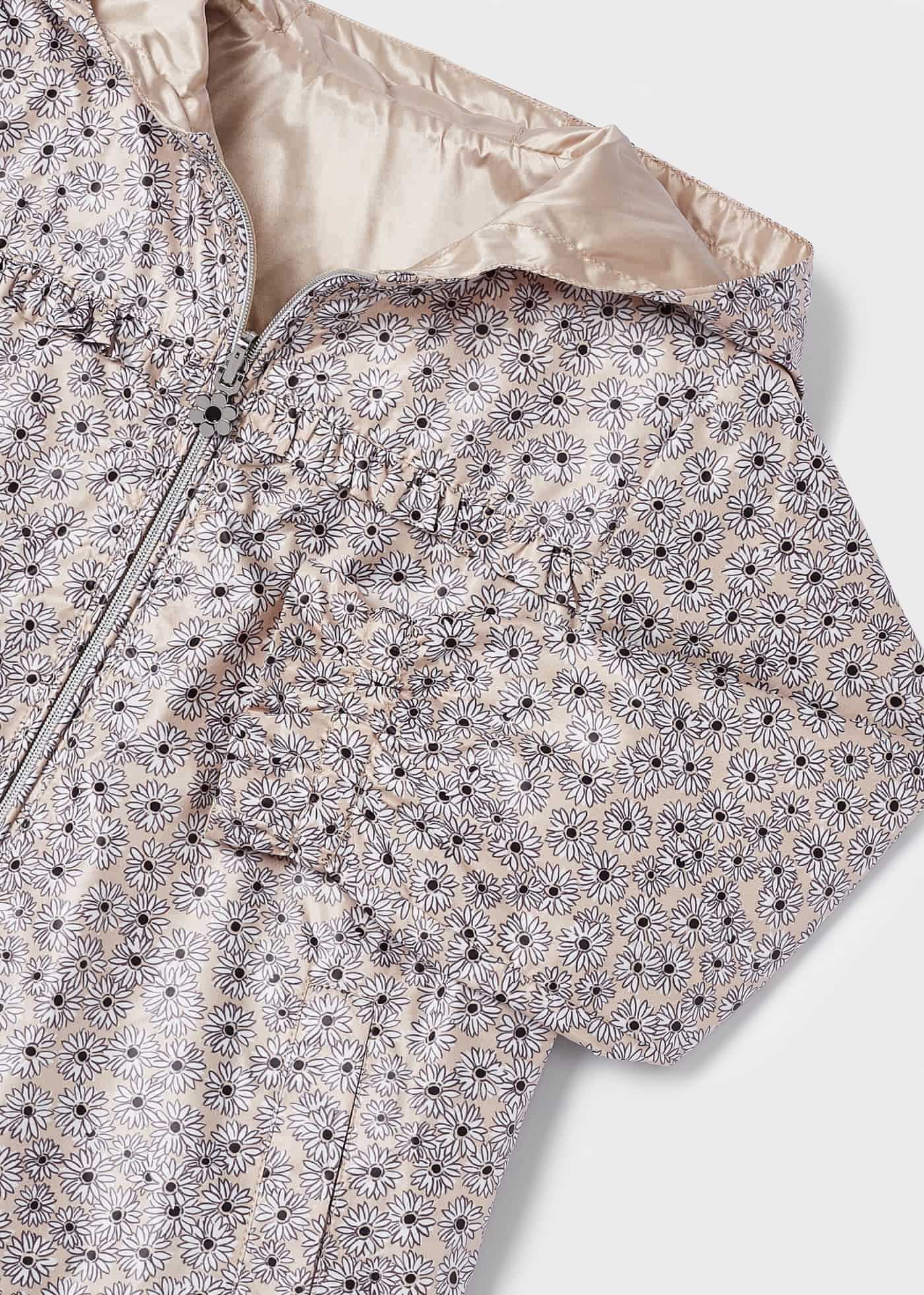 MAYORAL GIRL REVERSIBLE WINDBREAKER JACKET ALMOND - baby enRoute