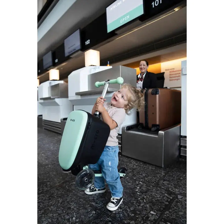 MICRO SCOOTER JUNIOR LUGGAGE MINT - baby enRoute
