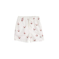 MILES THE LABEL PRINTED SWIM SHORTS CRAB