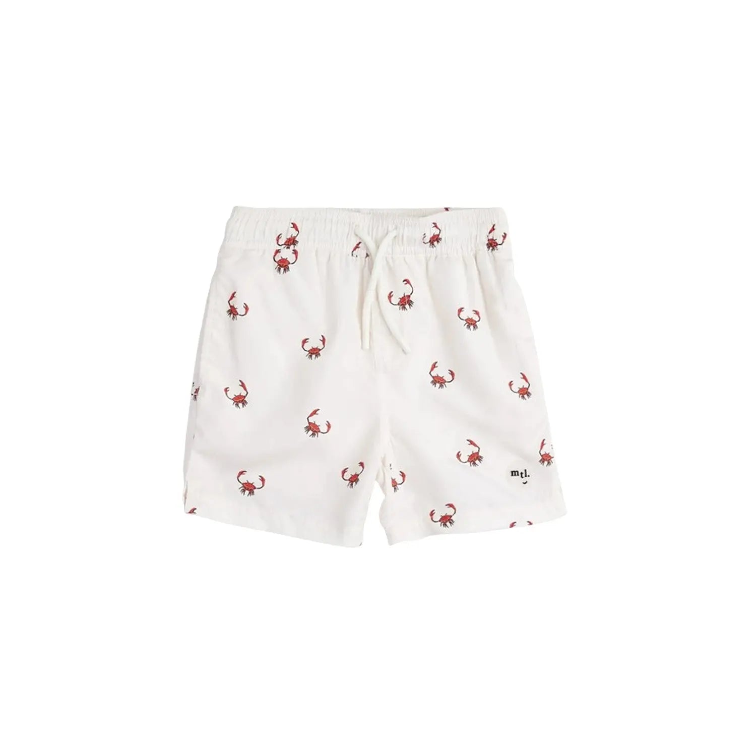 MILES THE LABEL PRINTED SWIM SHORTS CRAB