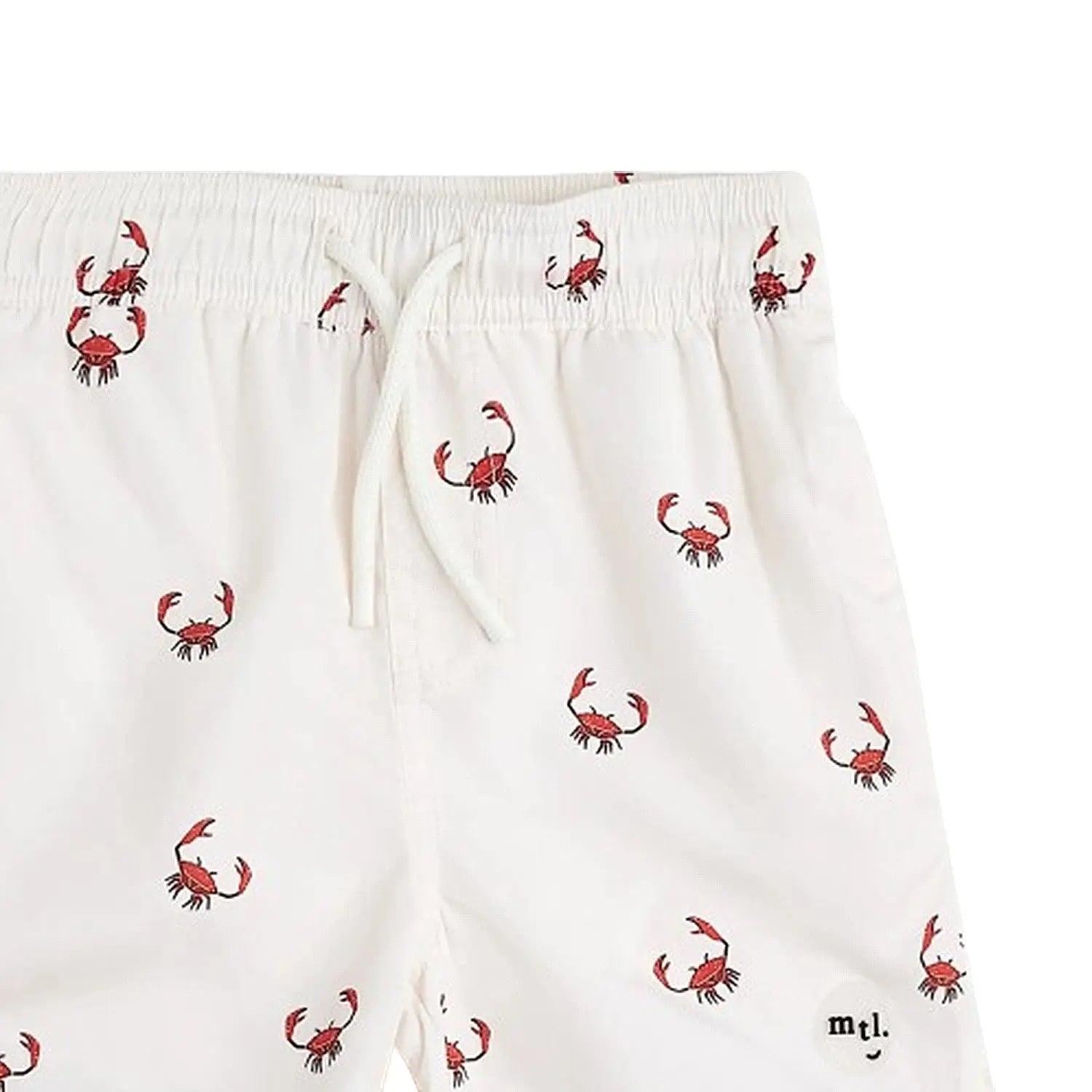 MILES THE LABEL PRINTED SWIM SHORTS CRAB