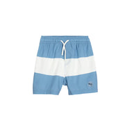 MILES THE LABEL SWIM TRUNKS LIGHT BLUE