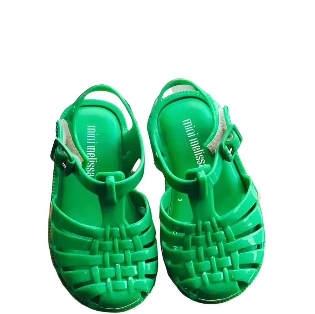 MINI MELISSA BABY POSSESSION SANDAL GREEN