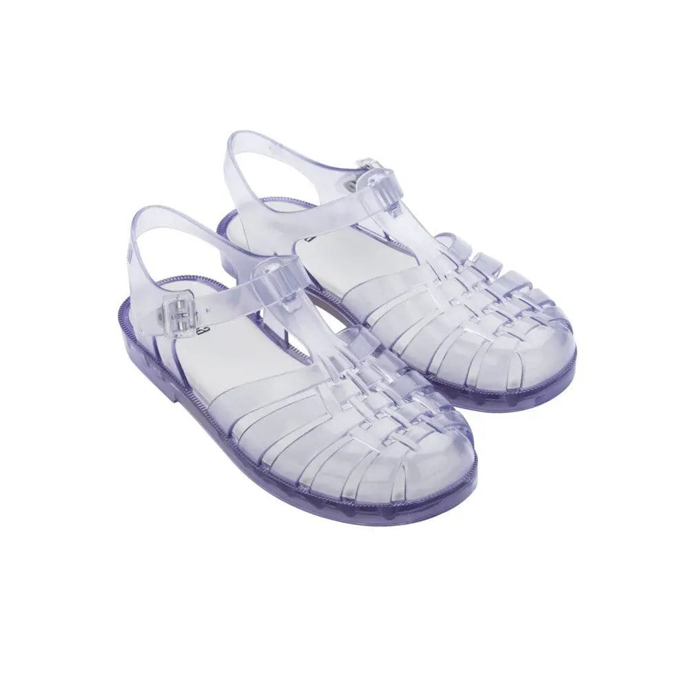 MINI MELISSA CHILD POSSESSION SANDAL CLEAR GLASS