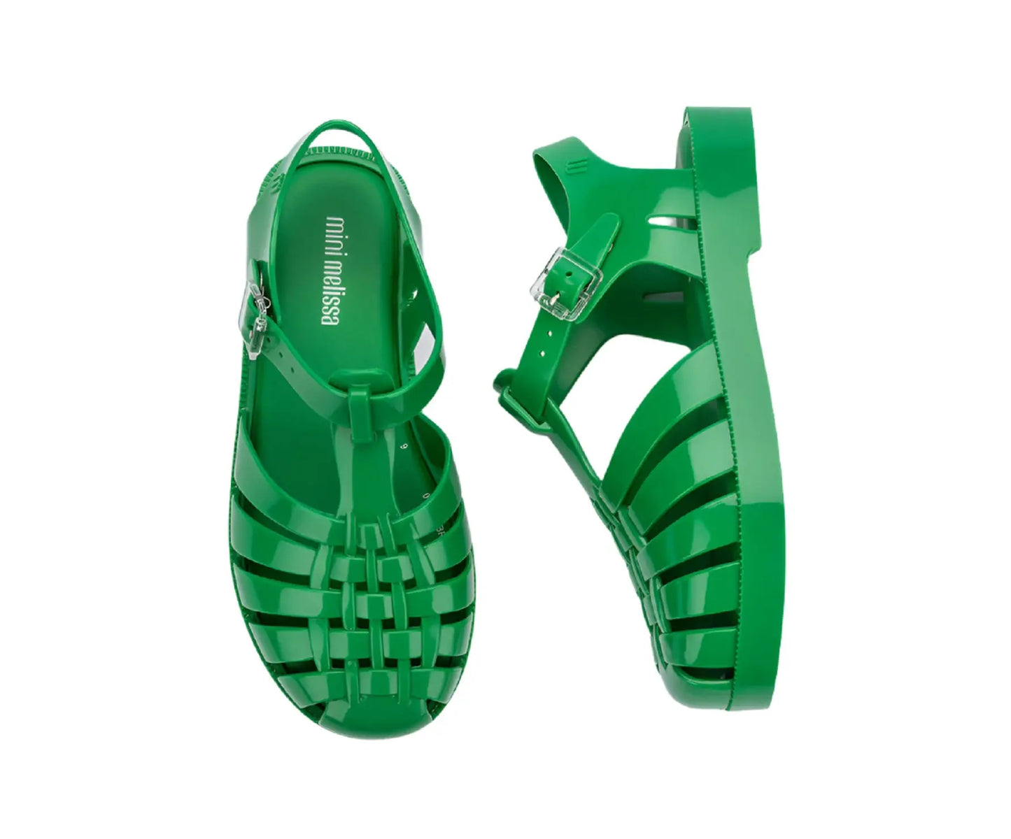 MINI MELISSA POSSESSION SANDAL GREEN - baby enRoute