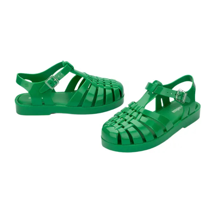 MINI MELISSA POSSESSION SANDAL GREEN - baby enRoute