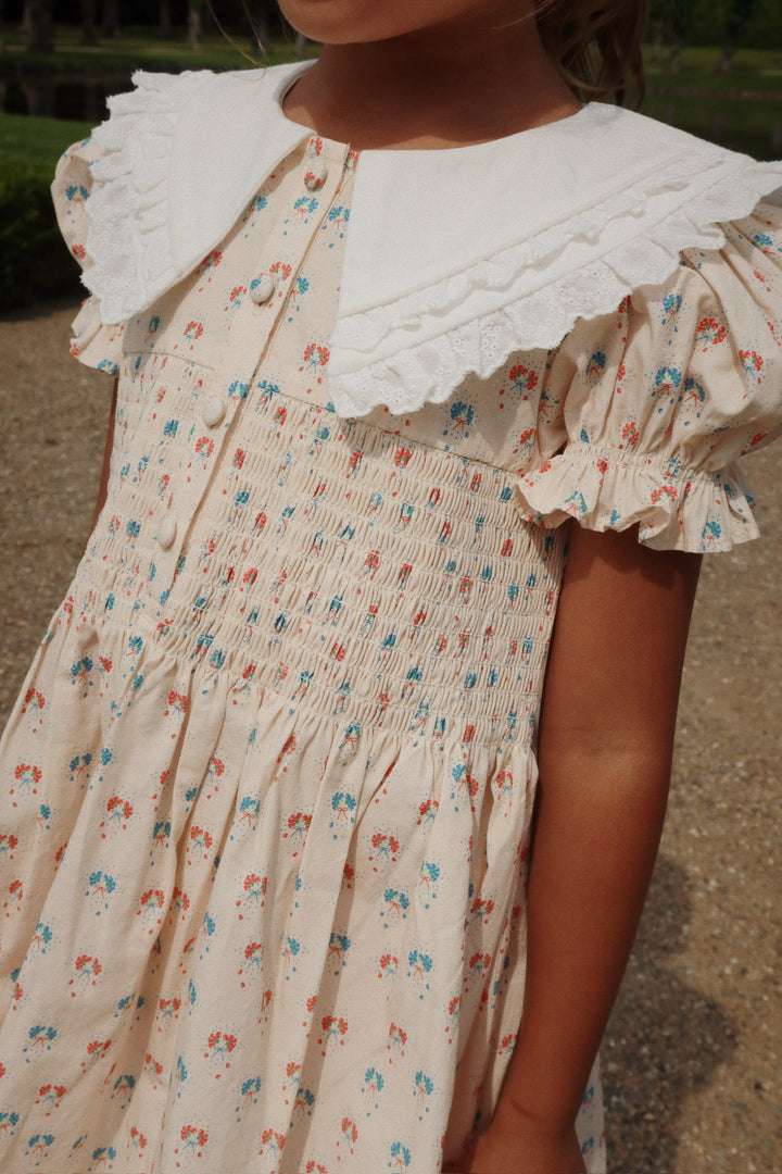 KONGES SLOJD MIDSUMMER DRESS GOTS PIPA PETITE - baby enRoute