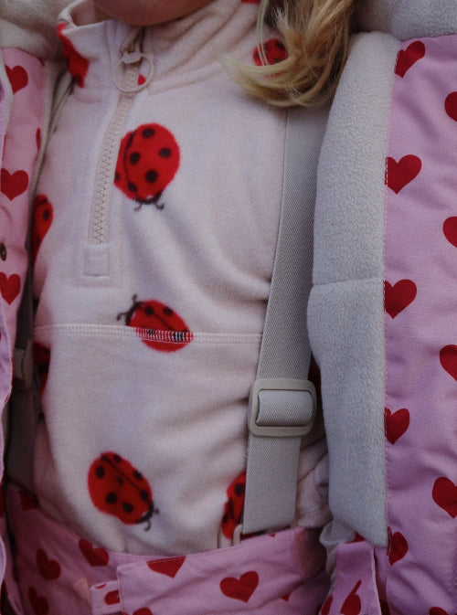 Konges Slojd Tavi Fleece Sweatshirt Ladybug