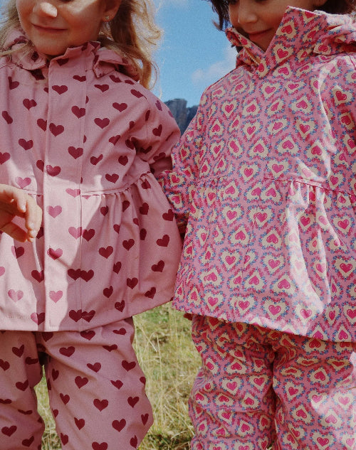 Konges Slojd Rainy Palme Set Amour Pink