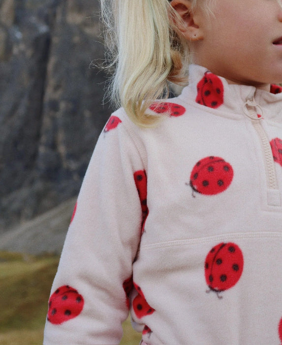 Konges Slojd Tavi Fleece Sweatshirt Ladybug