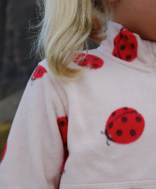 Konges Slojd Tavi Fleece Sweatshirt Ladybug