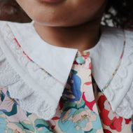 Konges Slojd Coeur Collar Dress Gots La Rosa