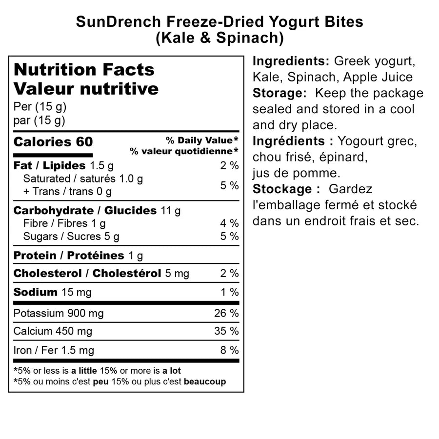 Sundrench Magic Yogurt Kale & Spinach 84G