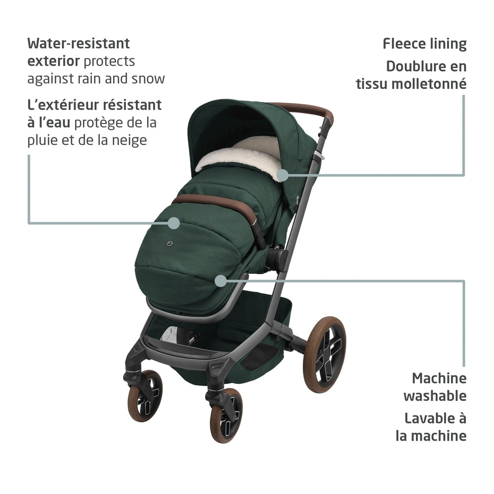 Maxi Cosi 2 In 1 Footmuff Twillic Green