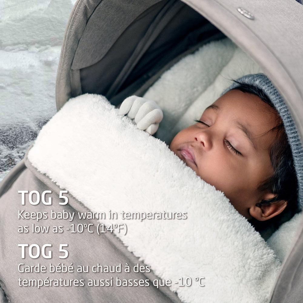 Maxi Cosi 2 In 1 Footmuff Twillic Truffle