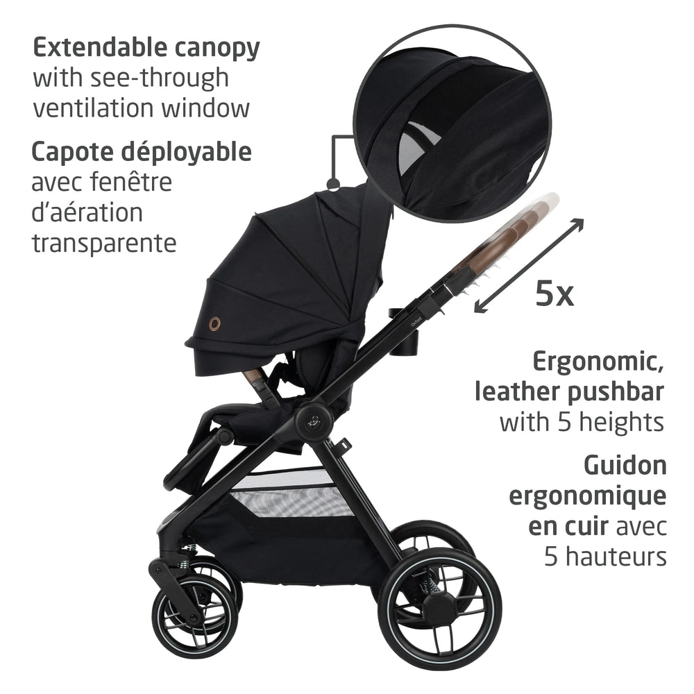 Maxi Cosi Oxford Stroller & Mico Luxe+ Travel System