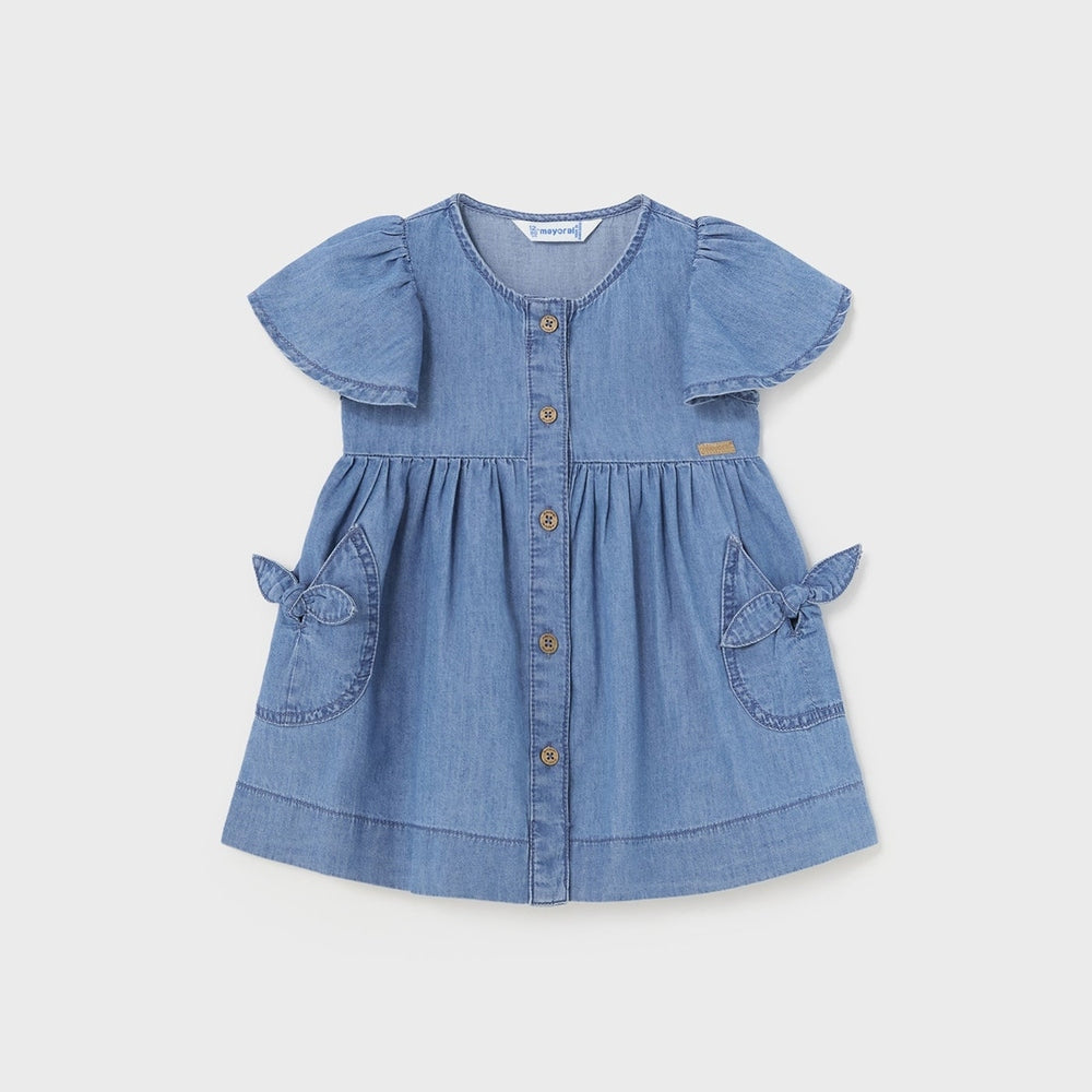 Mayoral Baby Denim Dress Medium Denim