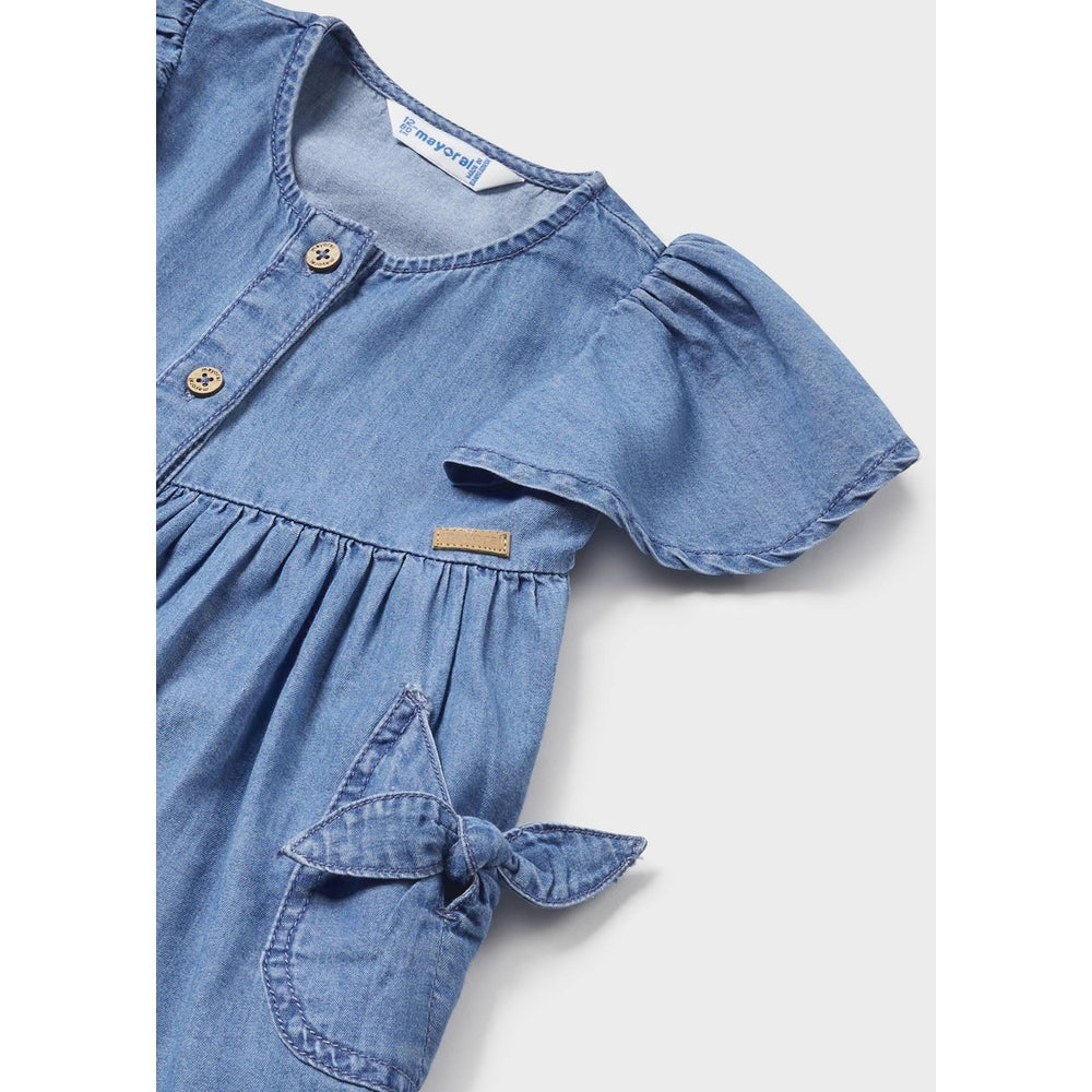Mayoral Baby Denim Dress Medium Denim