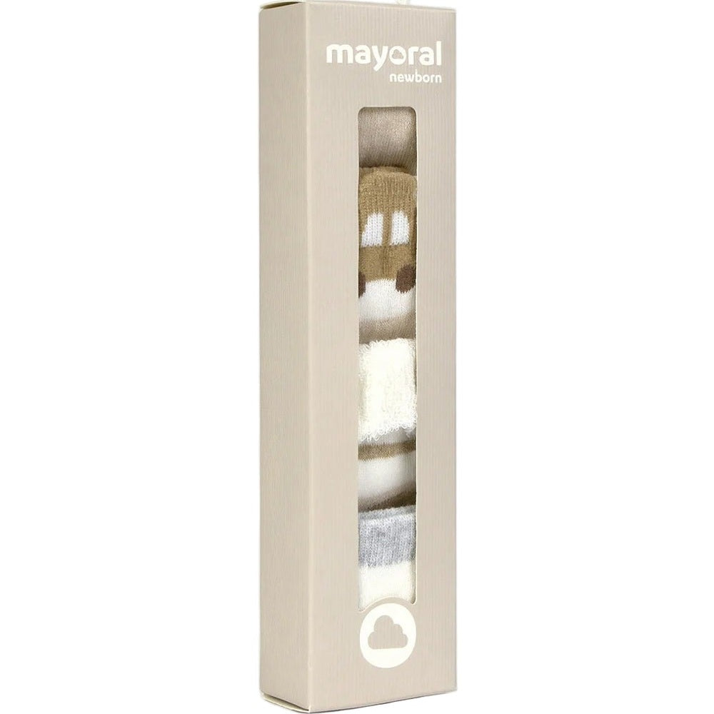 Mayoral Newborn 4-Pack Socks