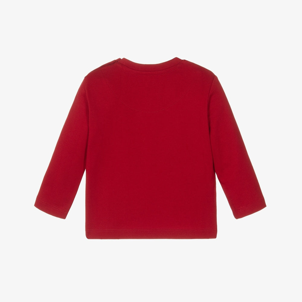Mayoral Polar Bear & Penguin Shirt Red