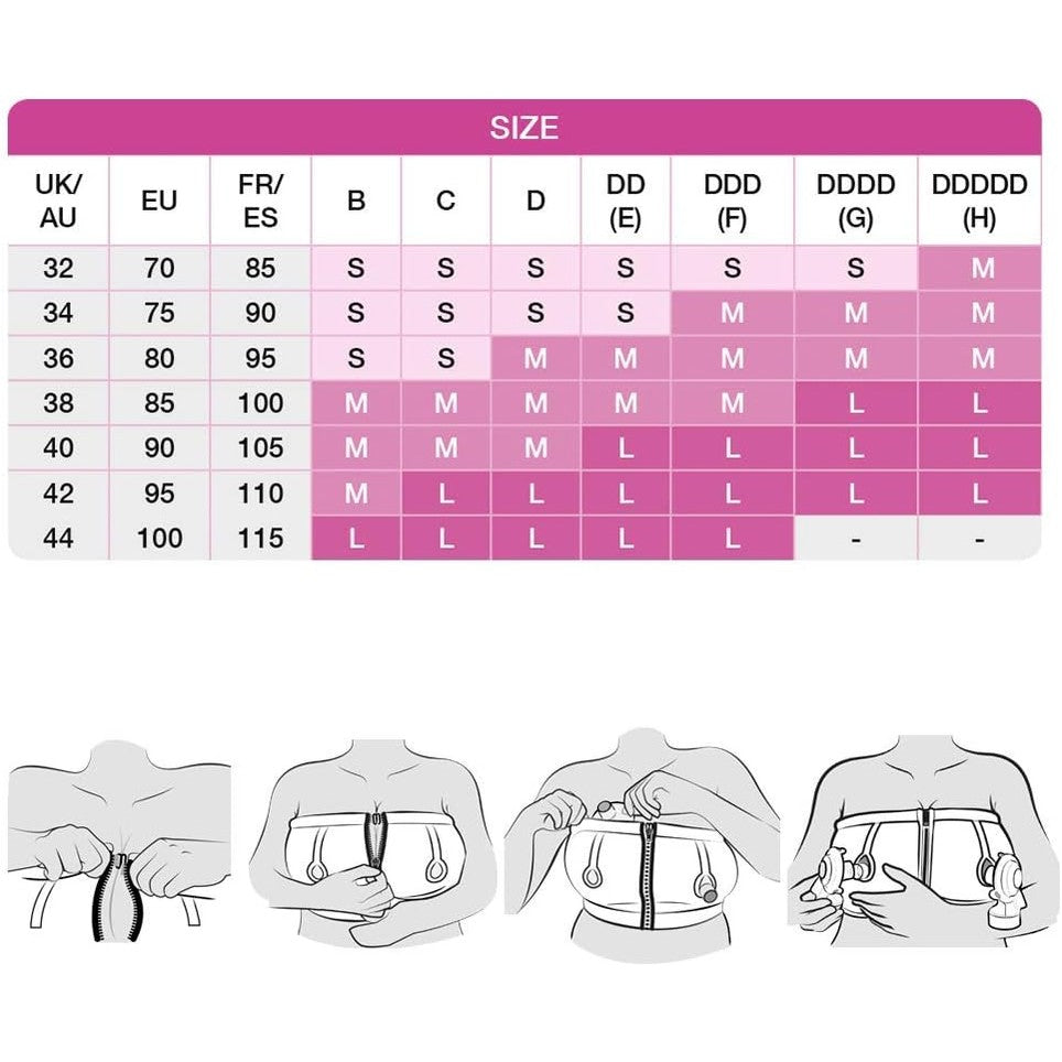 Medela Easy Expression Bustier Black
