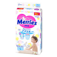 Merries Baby Diaper L