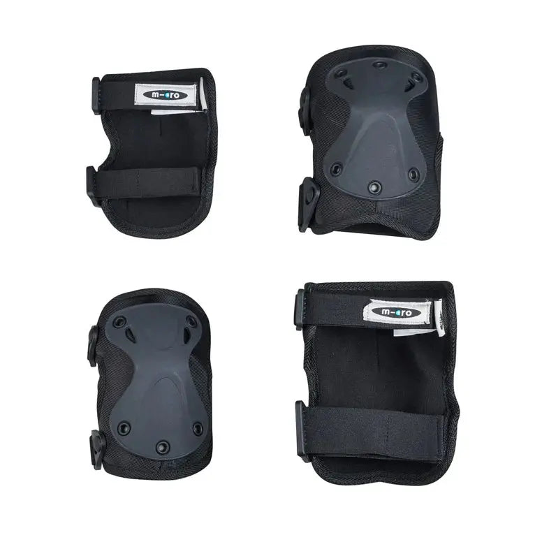 Micro Knee & Elbow Pad Set Black