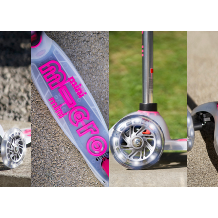 Micro Mini Deluxe Flux Led Scooter
