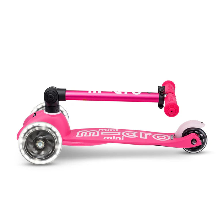 Micro Mini Deluxe Foldable Led Scooter