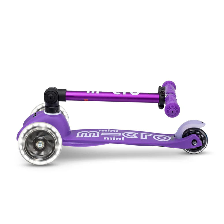 Micro Mini Deluxe Foldable Led Scooter