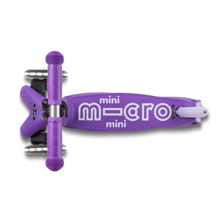 Micro Mini Deluxe Foldable Led Scooter