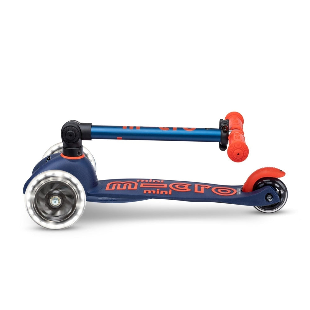 Micro Mini Deluxe Foldable Led Scooter