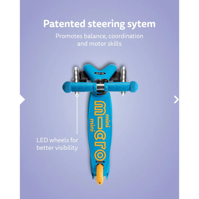 Micro Mini Deluxe Foldable Led Scooter