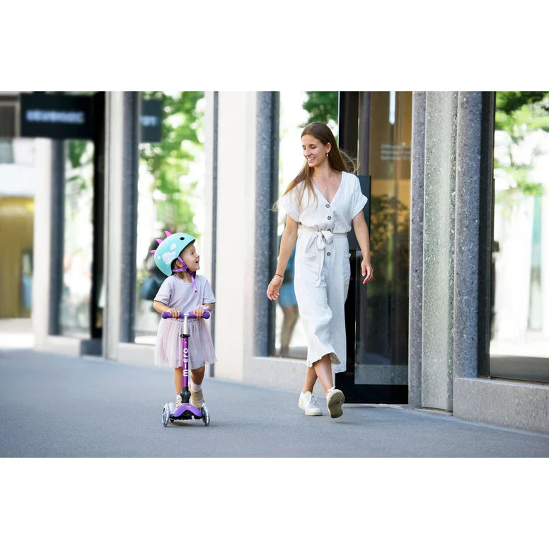 Micro Mini Deluxe Foldable Led Scooter