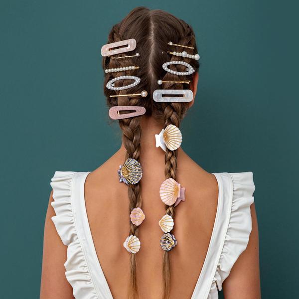 Mimi & Lula Pearly Queen Kirby Grips