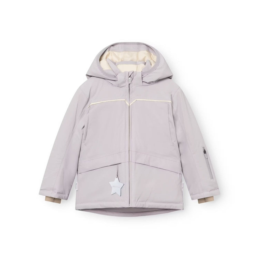 Mini A Ture Matadane Ski Tech Jacket Grs Purple Raindrops