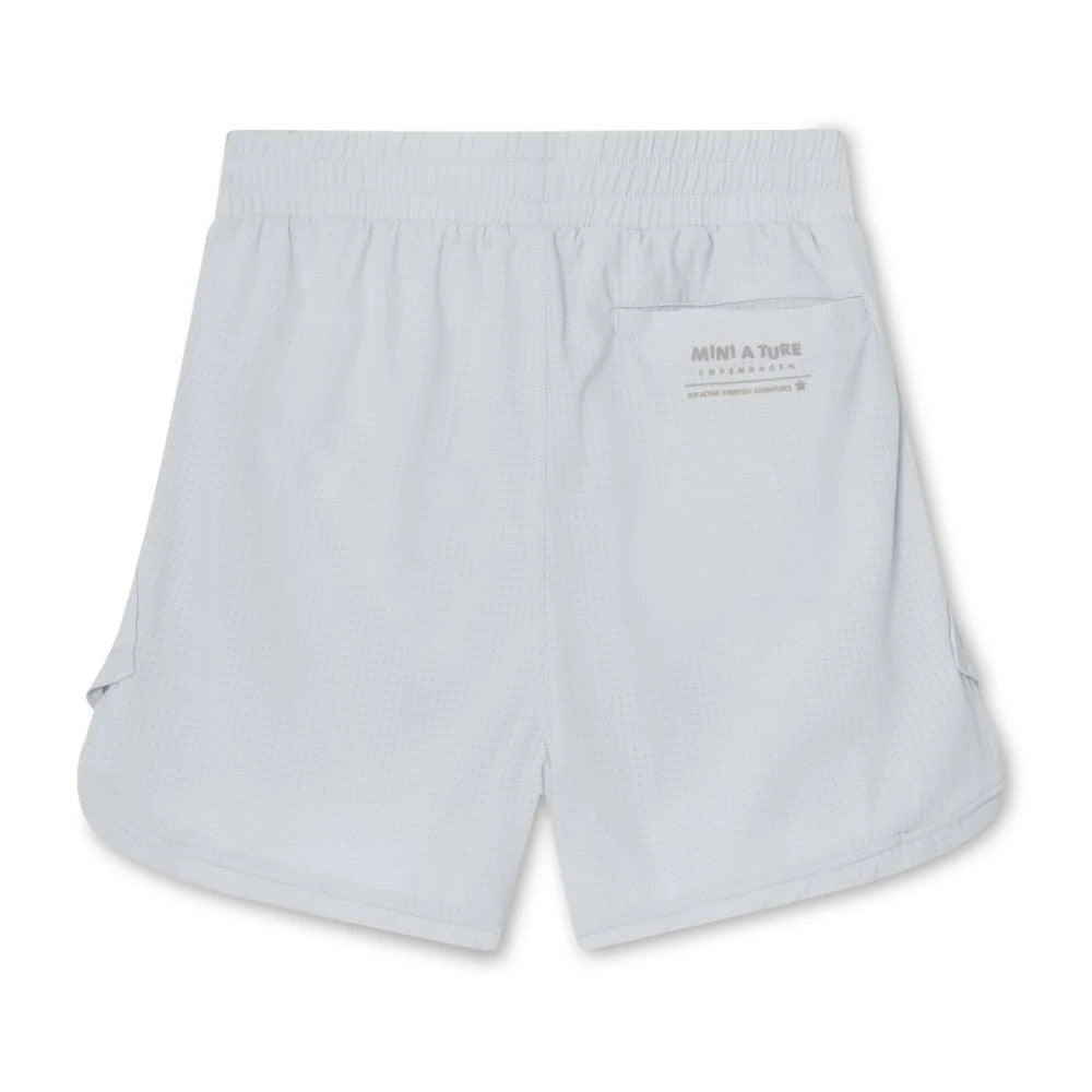 Mini A Ture Matelvart Shorts Grs Pearl Blue