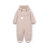 Mini A Ture Matwisti Fleece Lined Snowsuit Grs Cloudy Rose