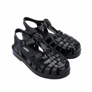 Mini Melissa Child Possession Sandal Black