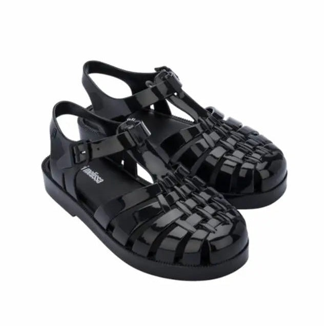 Mini Melissa Child Possession Sandal Black