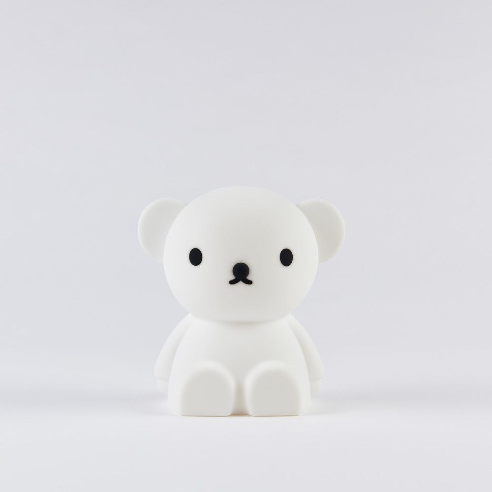MR MARIA Boris bear night light in white silicone for ambient lighting