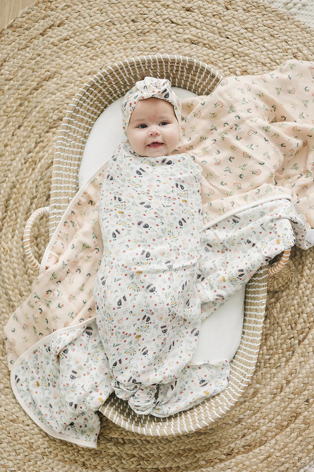 Loulou Lollipop Muslin Quilt Blanket