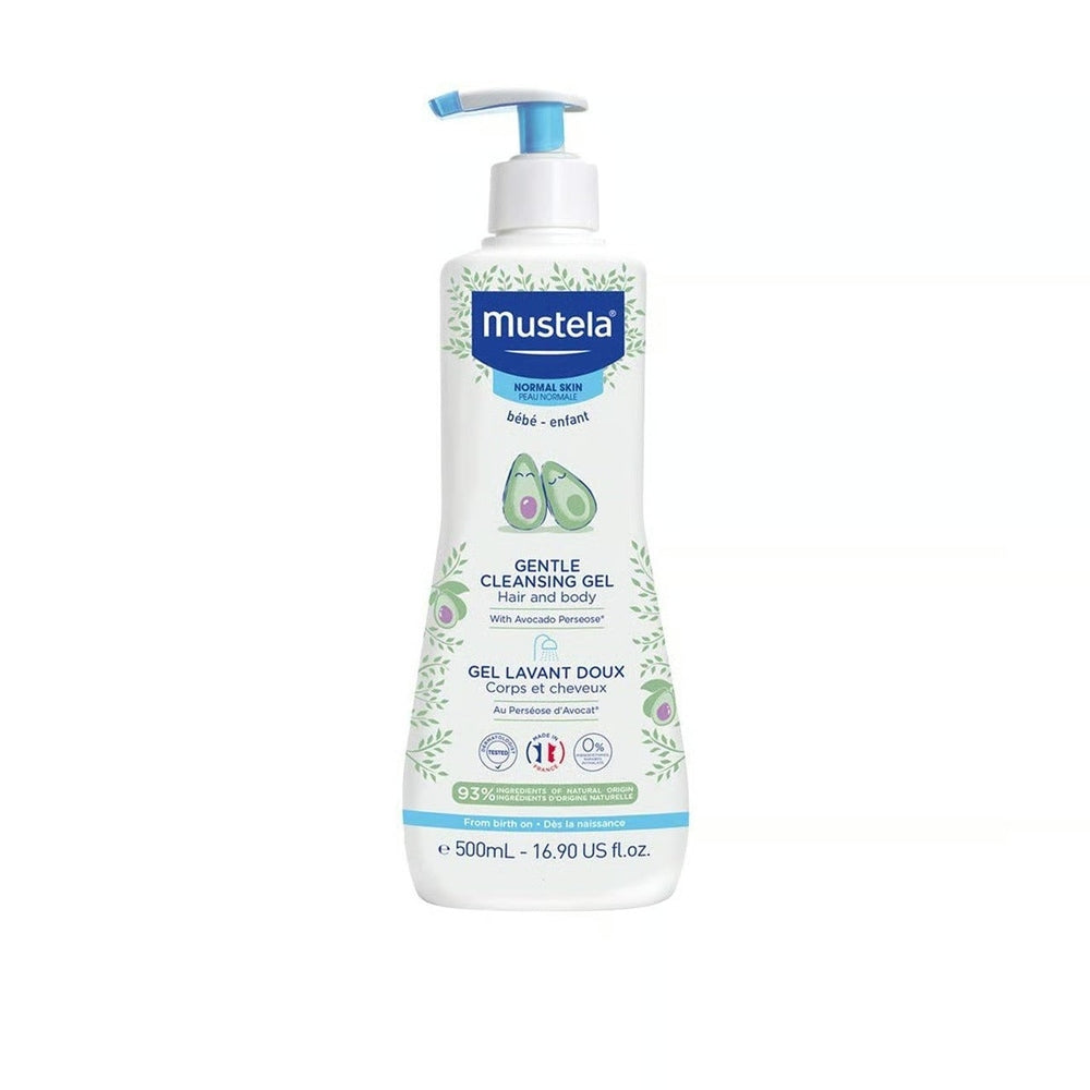 Mustela 2 In 1 Cleansing Gel With Avocado 500 ml