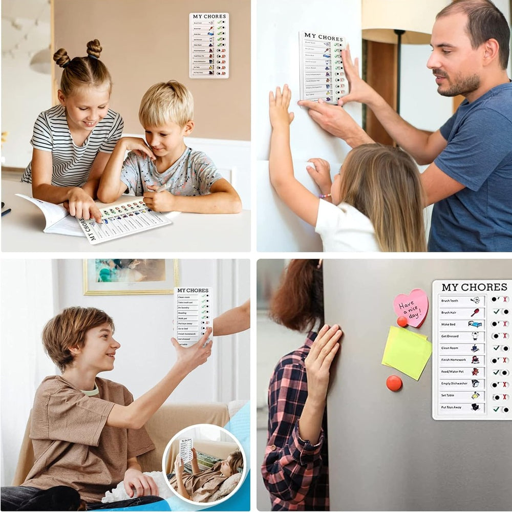 My Chores Checklist Daily Schedule Board (2pc)